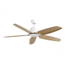 White body wood fan blade fan